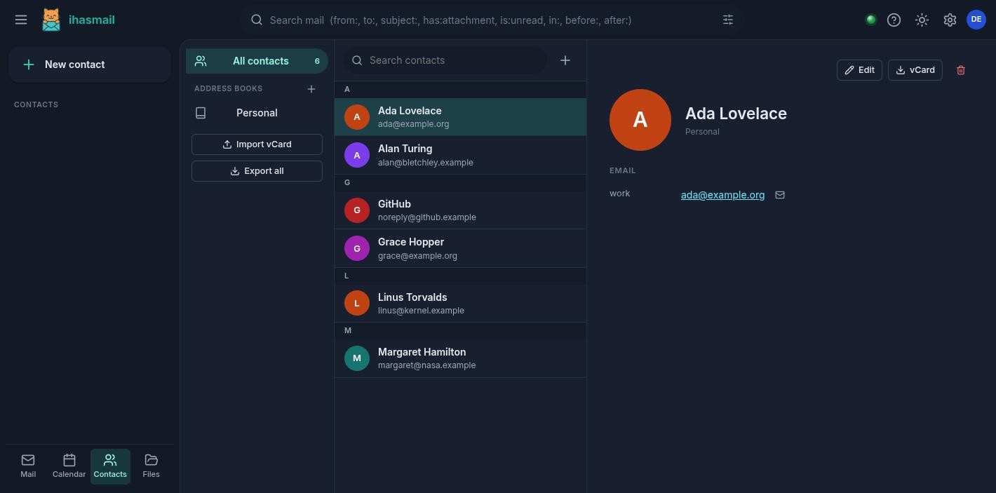 Contacts